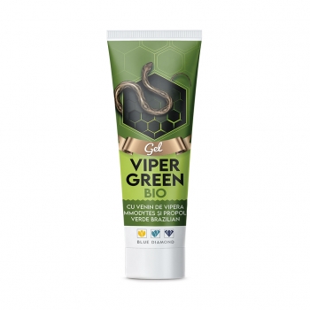 Gel Viper Green Bio cu venin de vipera si propolis verde brazilian - 100 ml